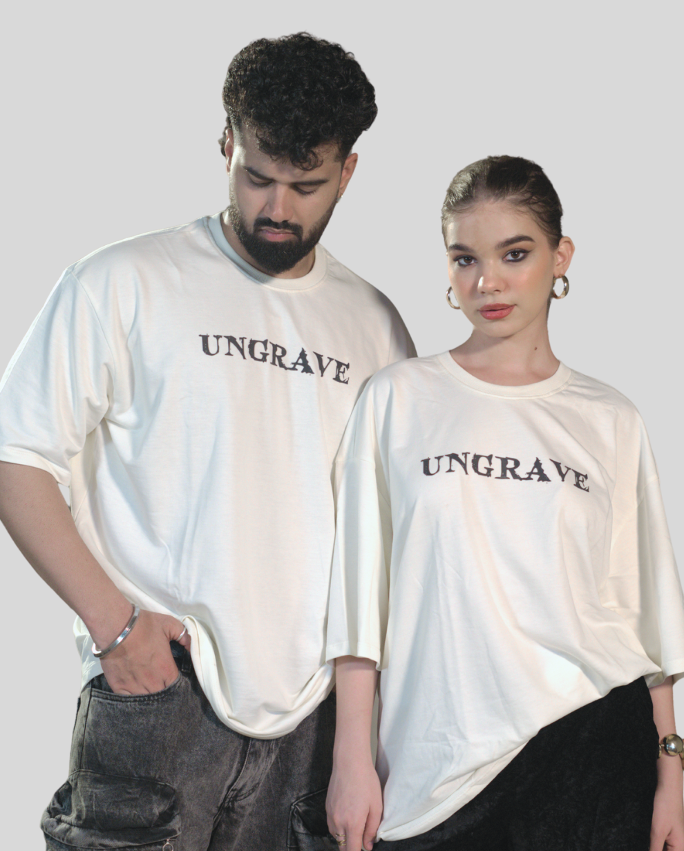 Cream White Fly High Tee