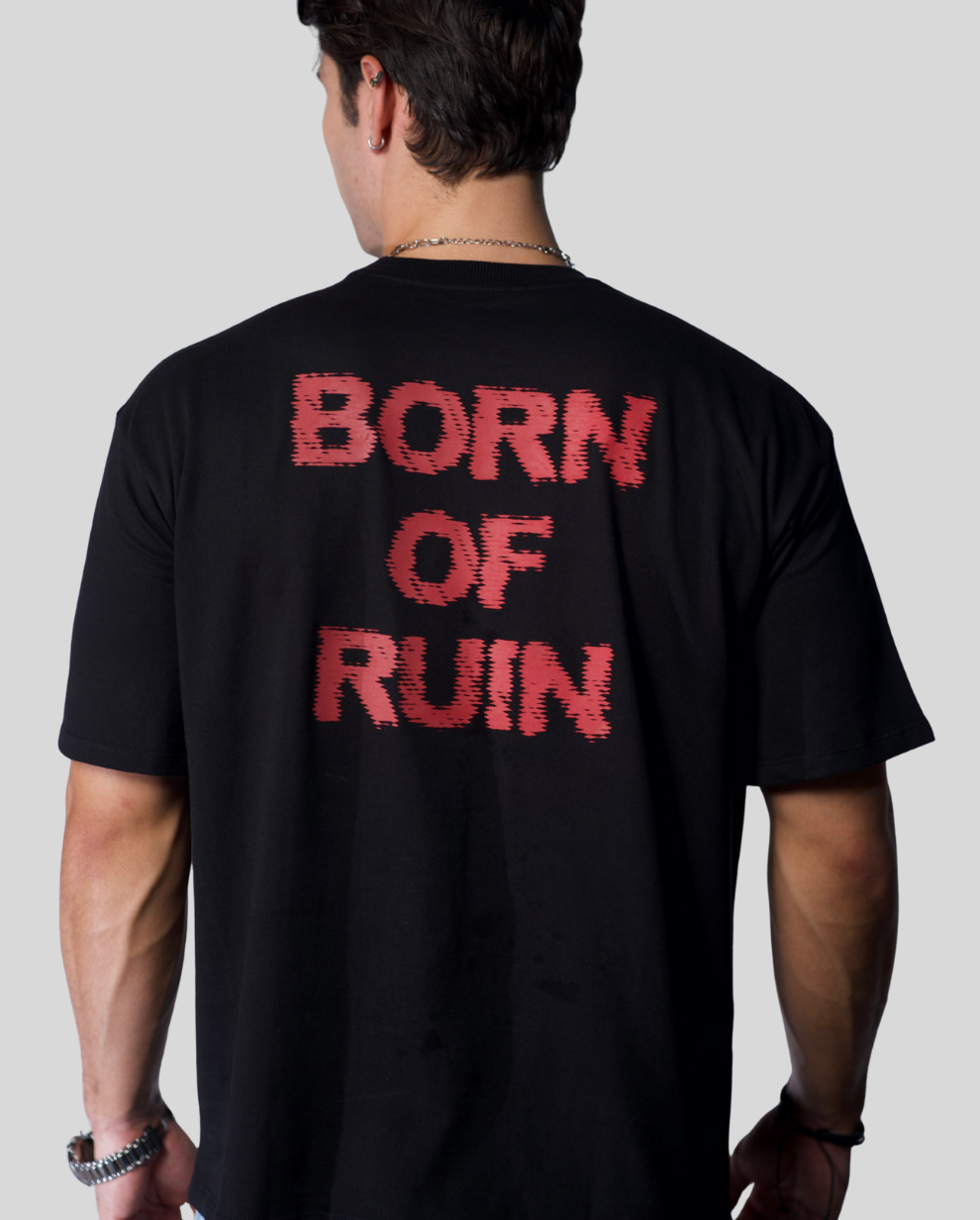 Black Born of Ruin Tee