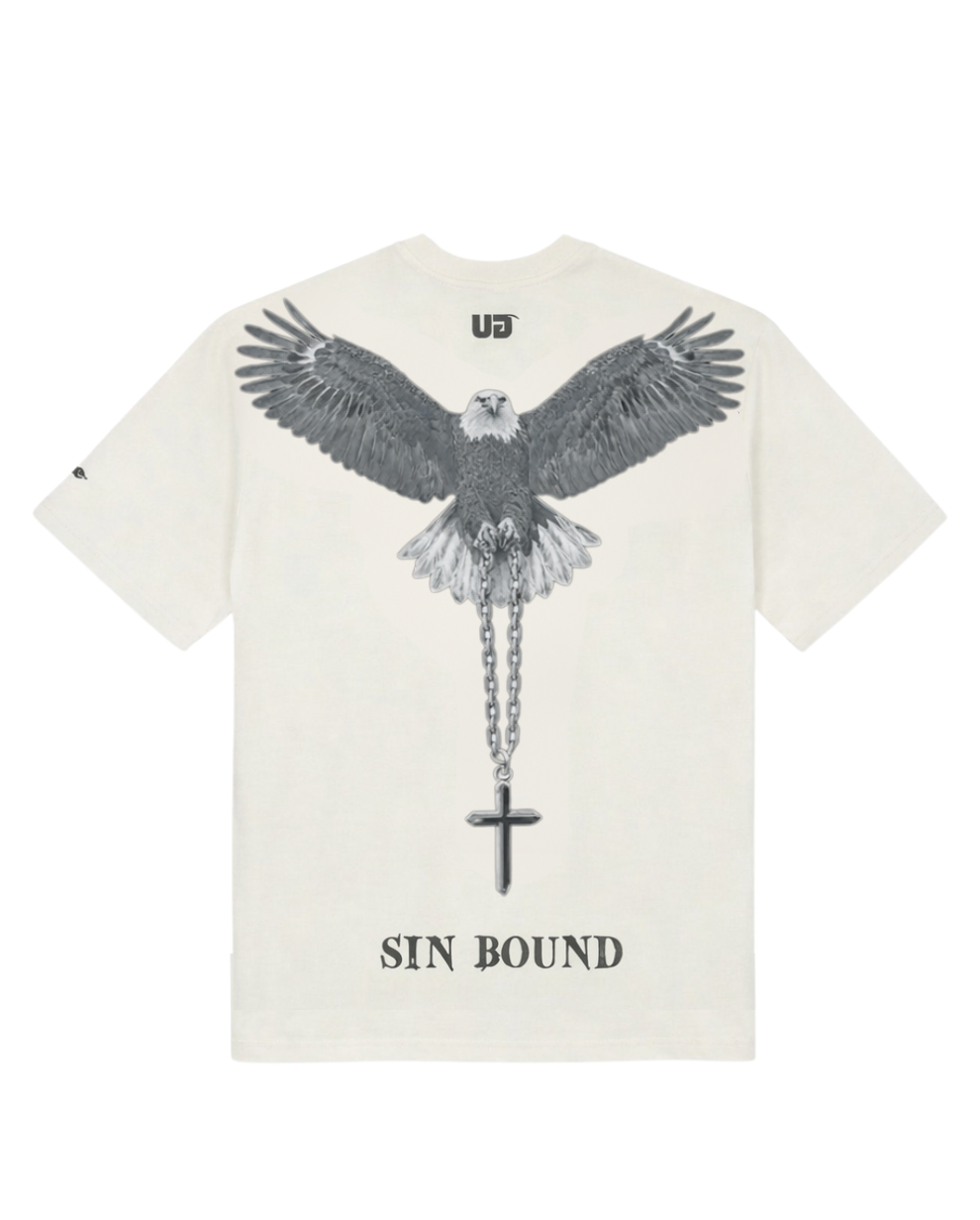 Cream White Fly High Tee