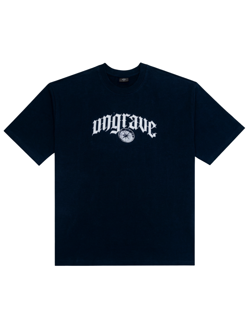 NAVY ECLIPSE OF SILENCE TEE