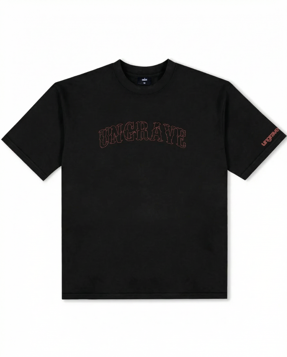 BLACK HOLY CALL TEE