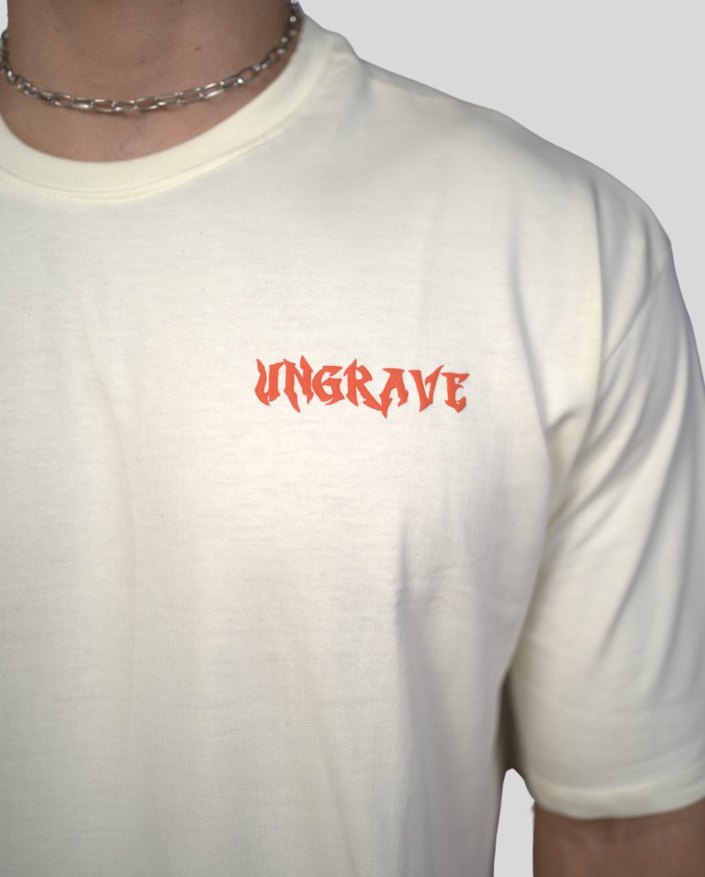 Cream White Eagle Claw Tee