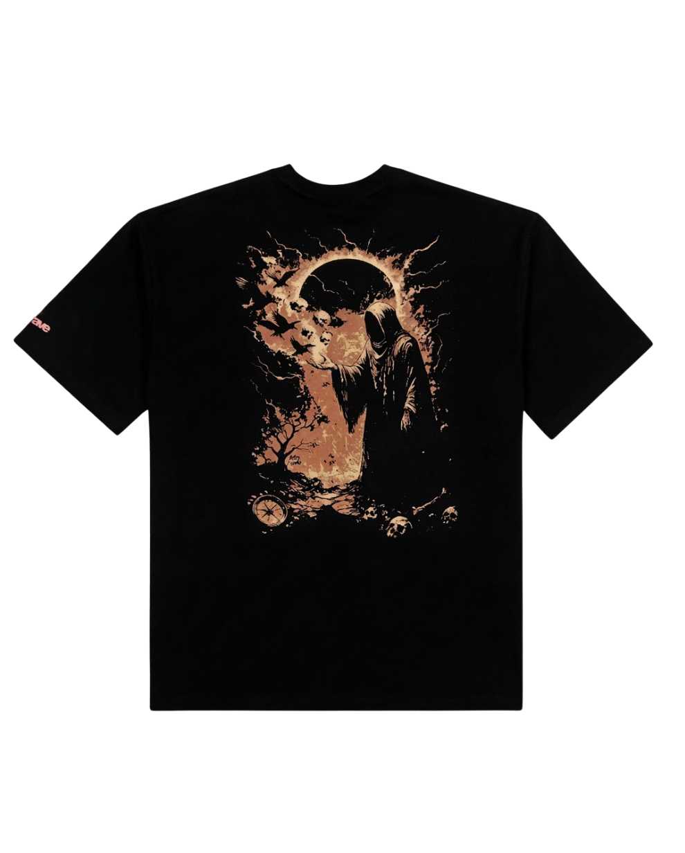 BLACK ECLIPSE OF SILENCE TEE