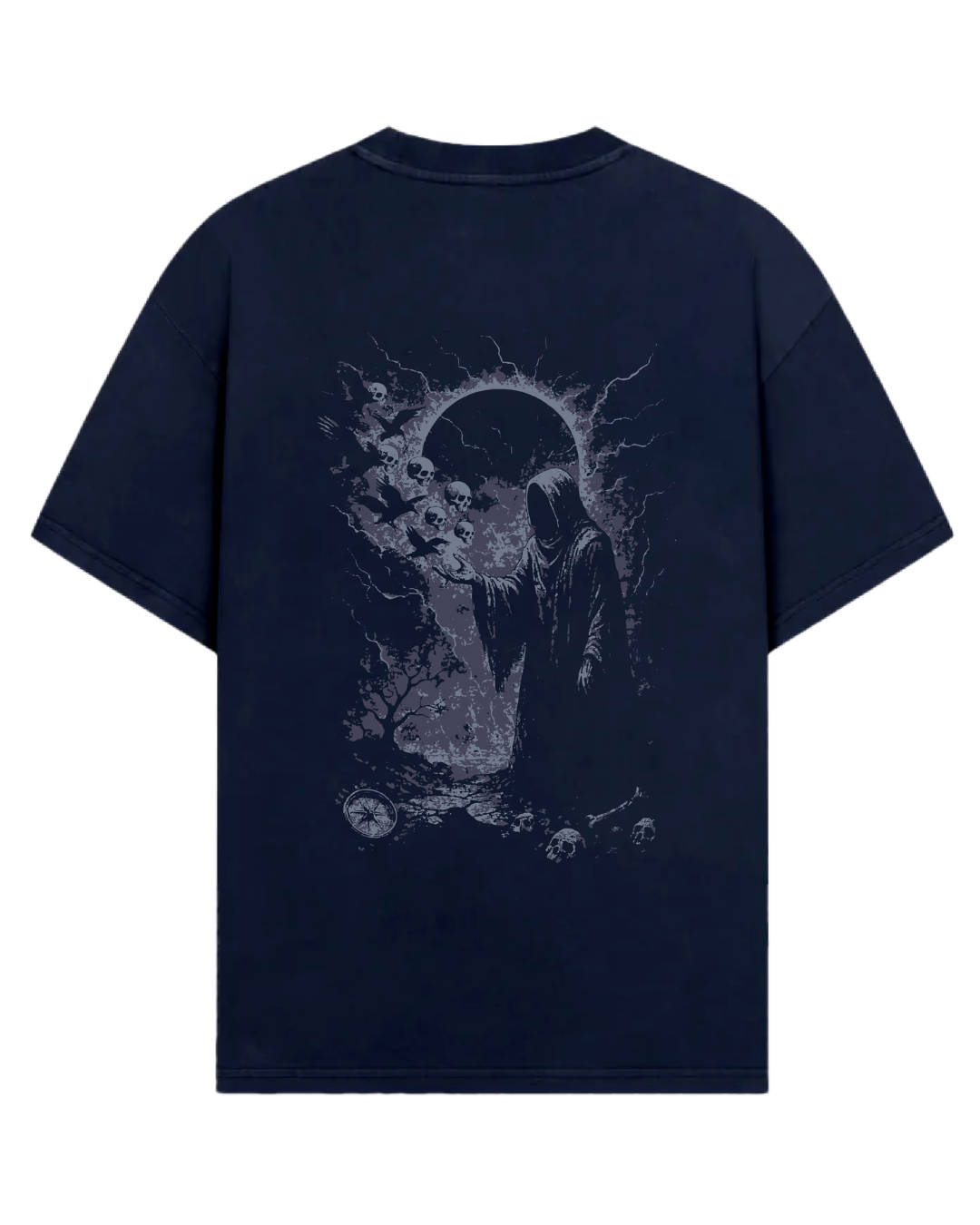 Navy Eclipse of Silence Tee