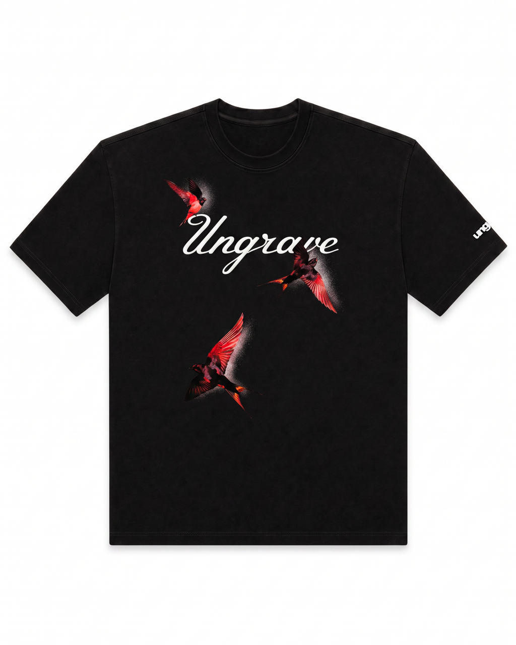 BLACK EMBER WINGS TEE
