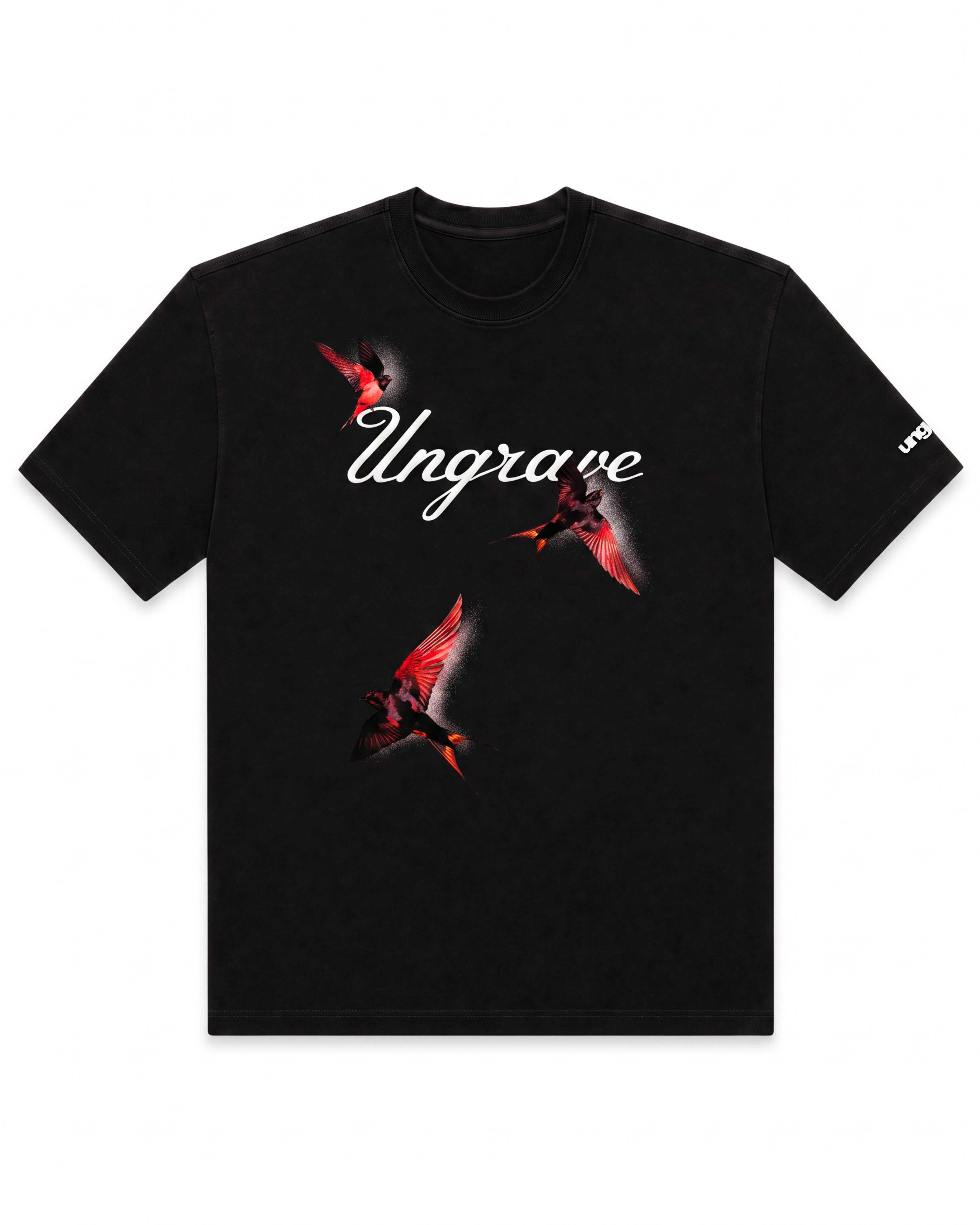 BLACK EMBER WINGS TEE