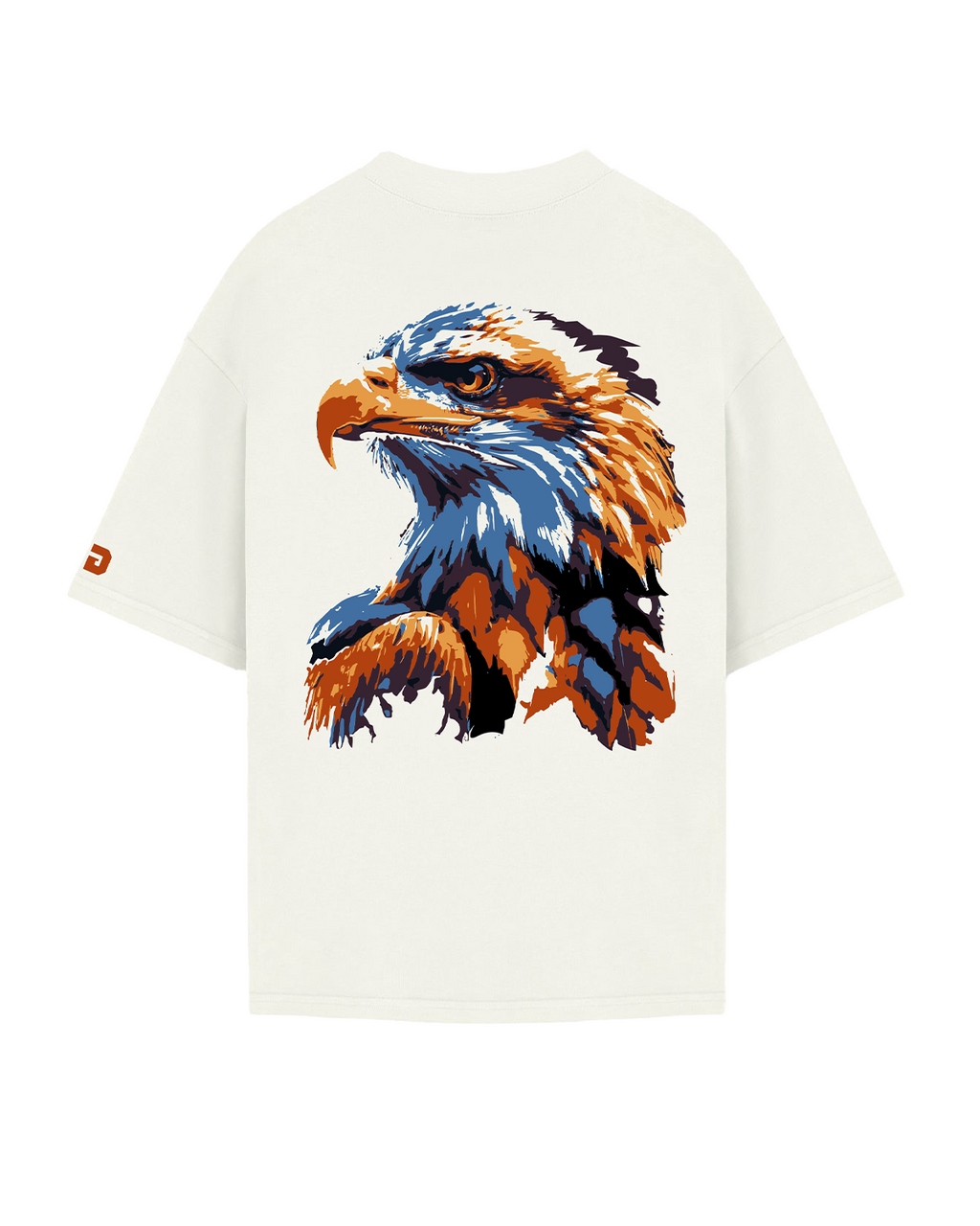 Cream White Eagle Claw Tee